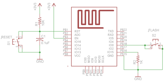 spi serial flash programmer schematic symbol